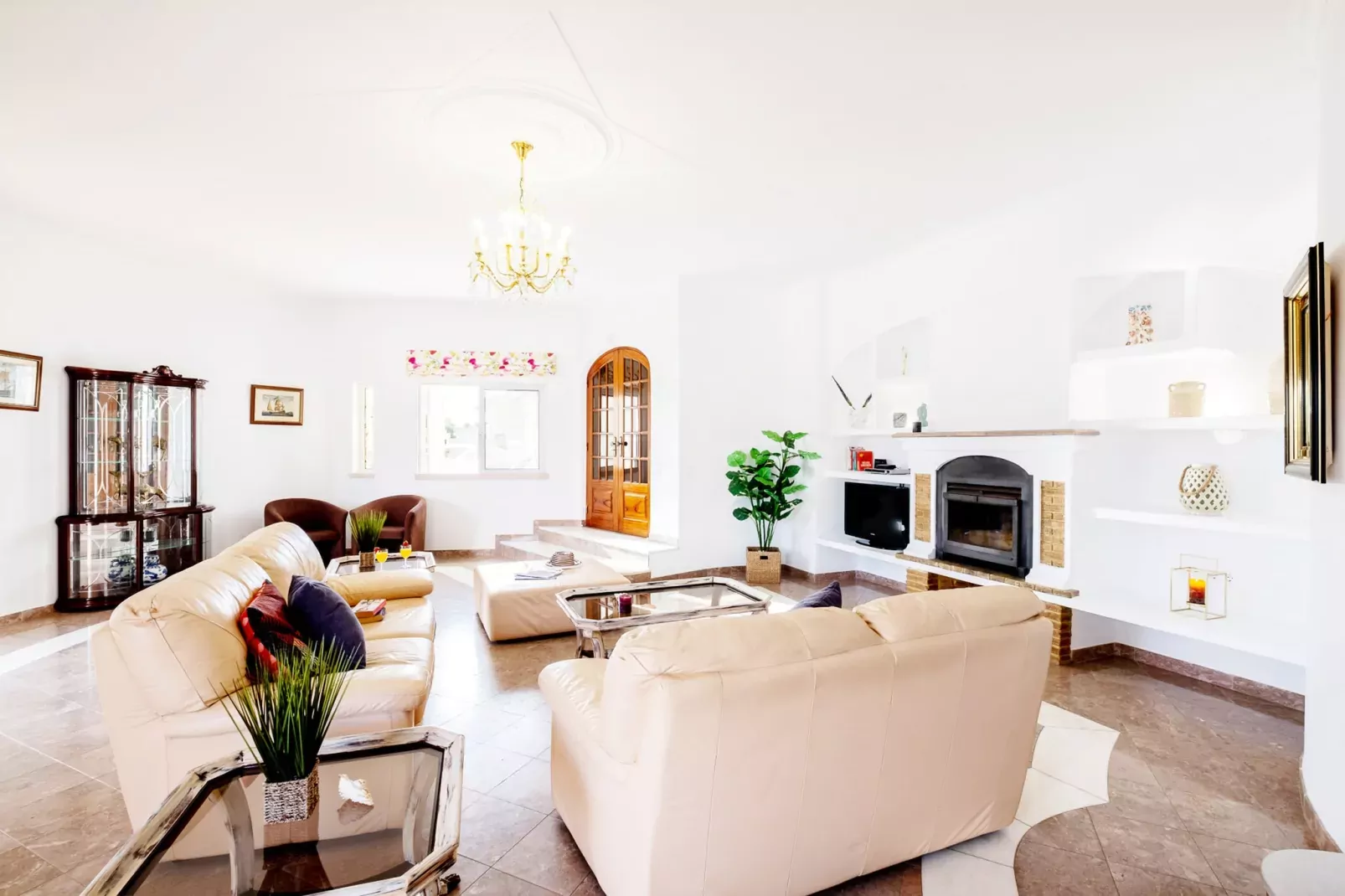 Villa Grace Bay-Woonkamer