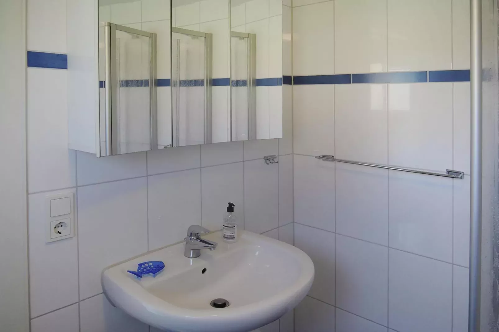 Ferienhaus in Burhave-Badkamer