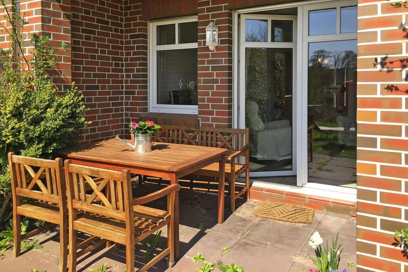 Ferienwohnung Fedderwardersiel-Terrasbalkon