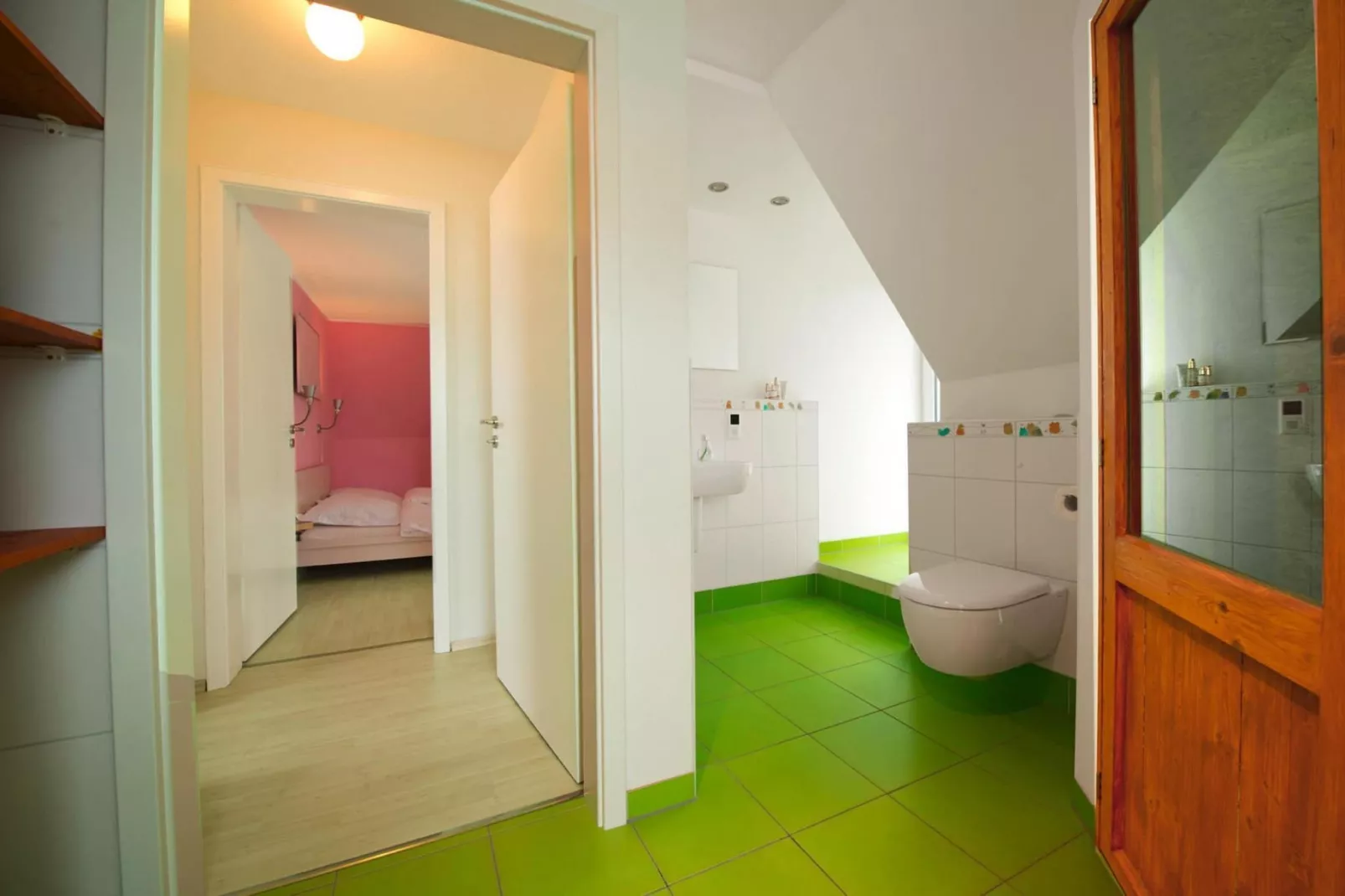 Krabbenfischerhaus Fedderwardersiel-Badkamer