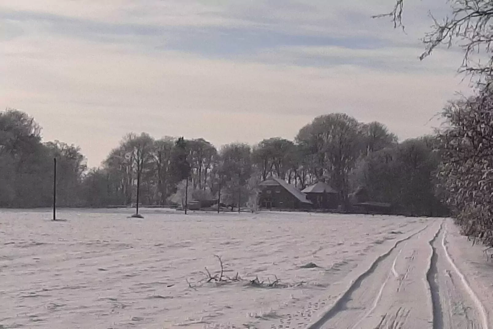 Ferienwohnung Dangast-Gebied winter 1km