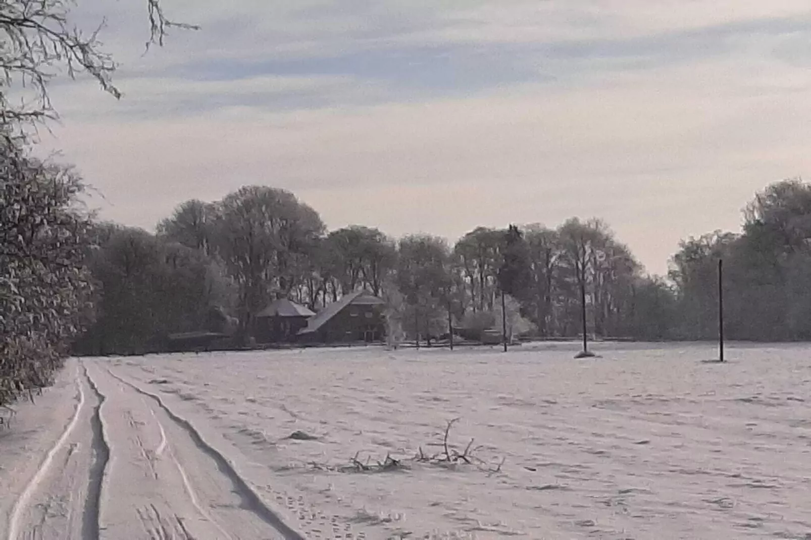 Ferienwohnung Dangast-Exterieur winter