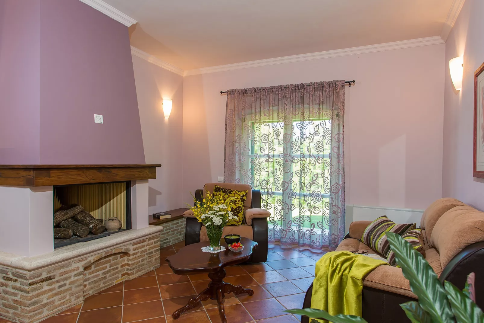 Villa Splendida-Woonkamer