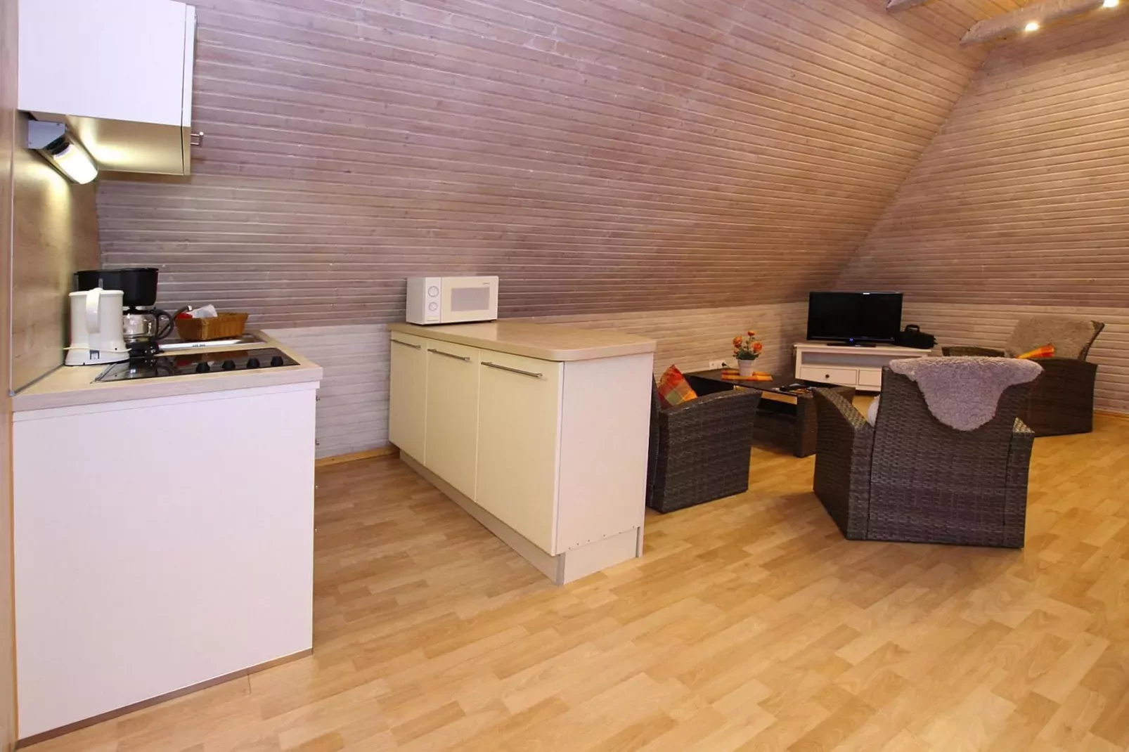 Apartementhaus Helene Wohnung 6 - Westerland-Keuken