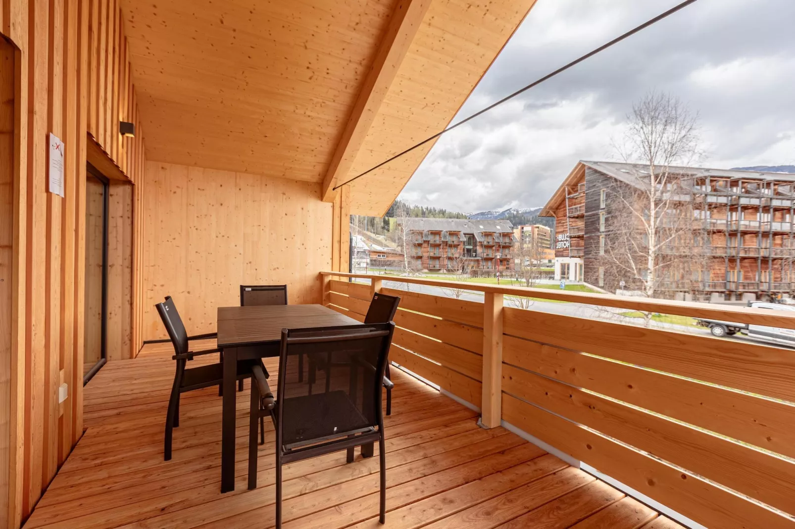 Kreischberg Apartments 5-Terrasbalkon