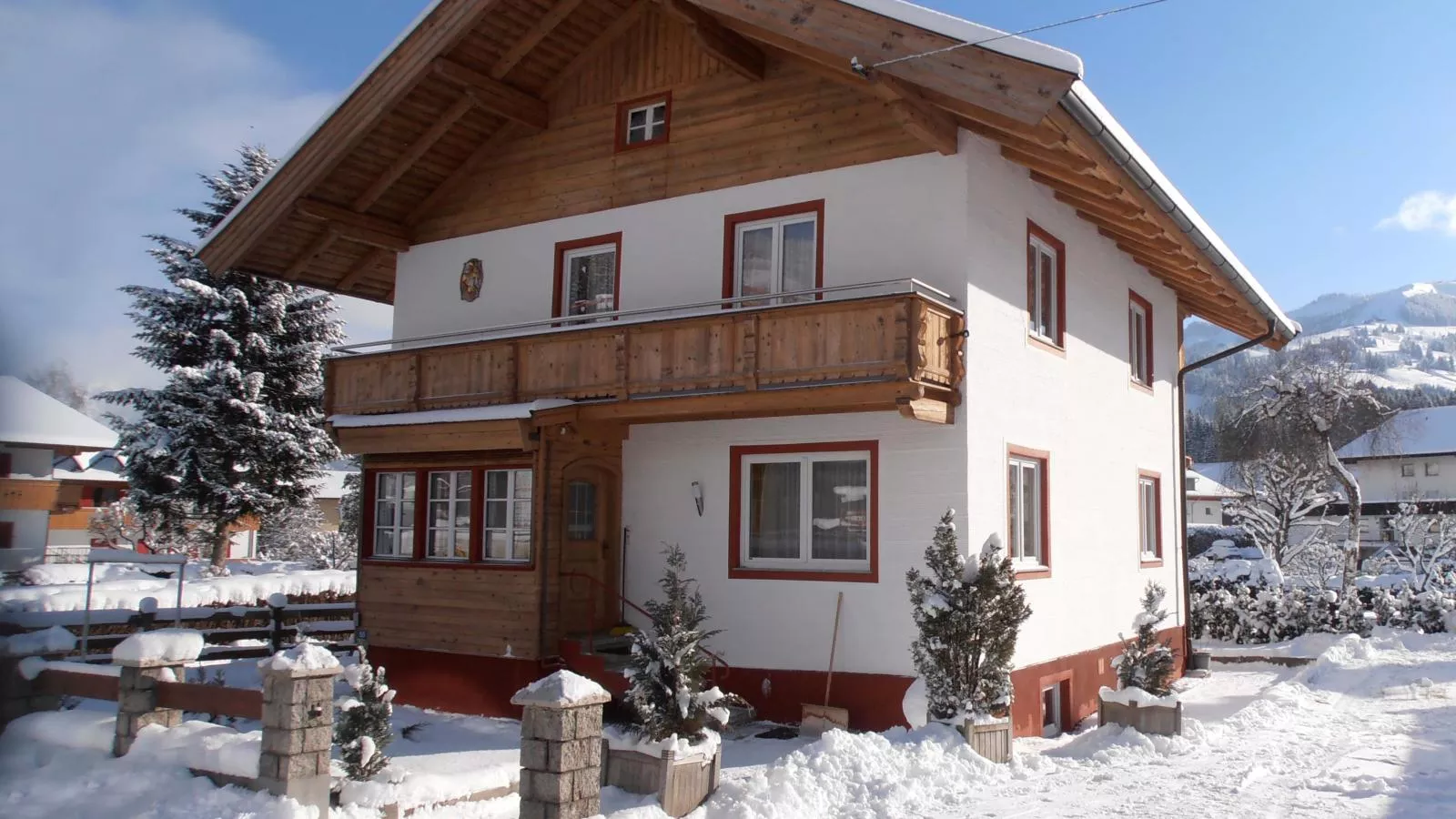 Chalet Staffner unten-Exterieur winter