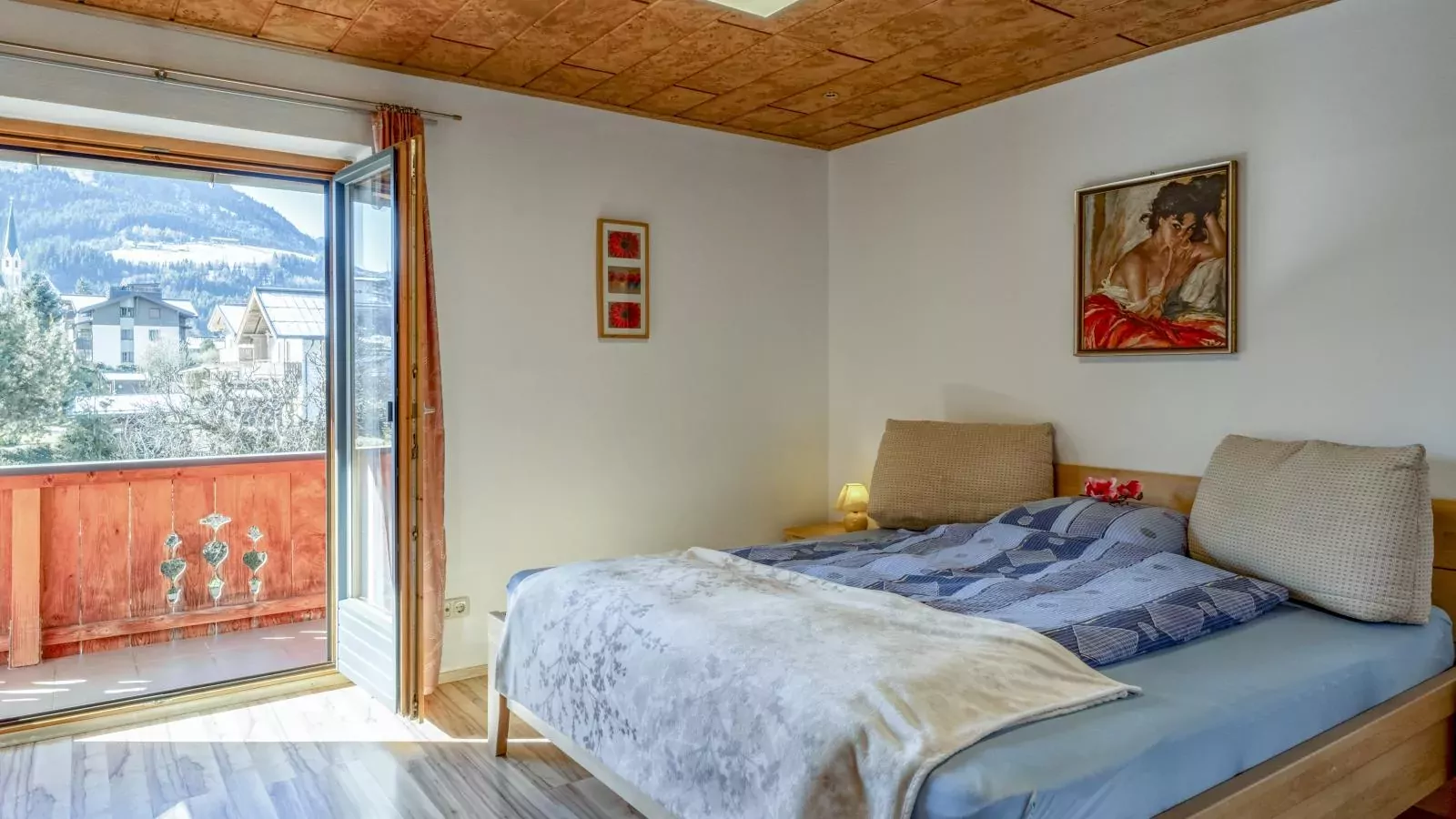 Gästehaus Staffner-Slaapkamer