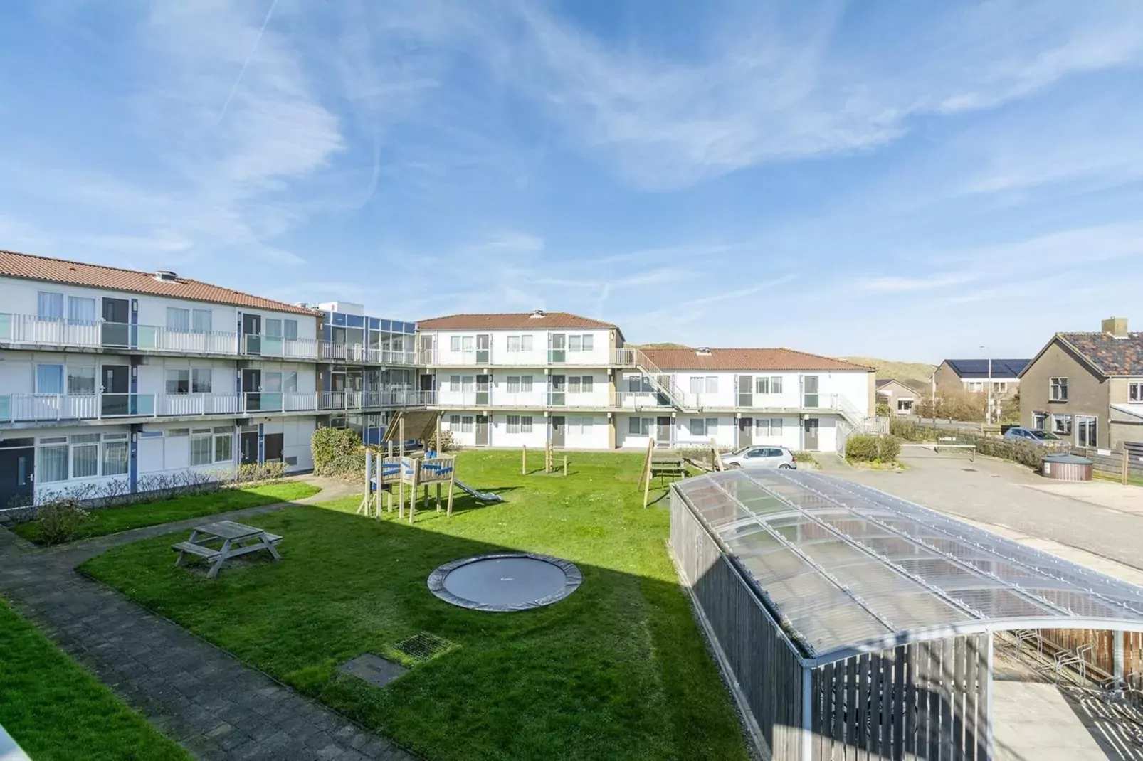 Beach Appartement 08-Buitenkant zomer