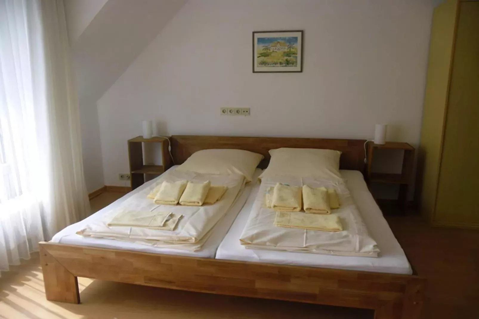 Apartementhaus Ursula Wohnung 17 - Westerland-Slaapkamer