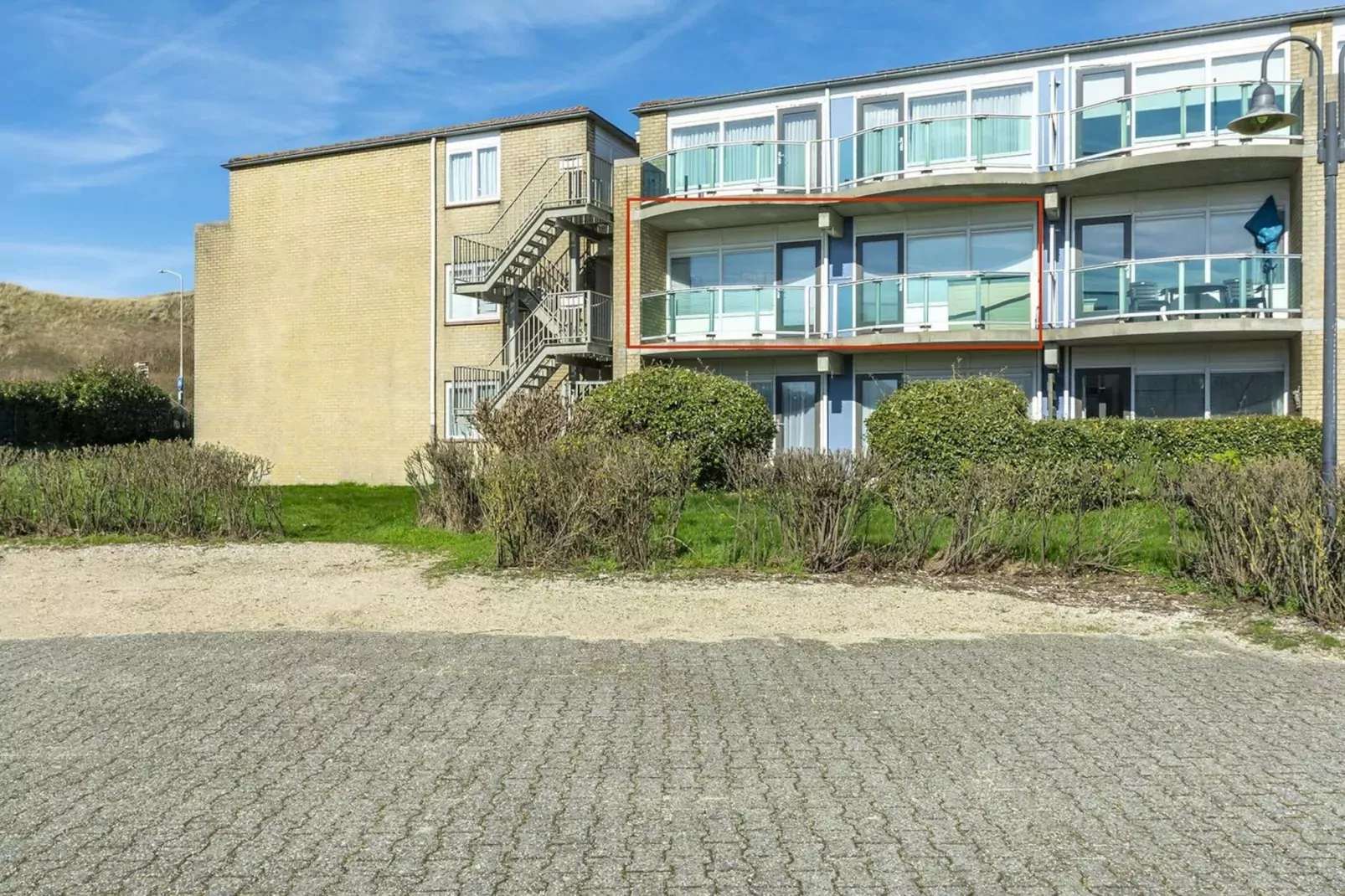 Beach Appartement 29-Buitenkant zomer