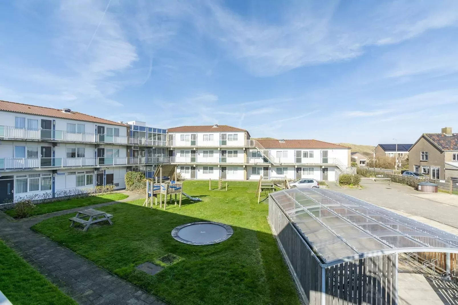 Beach Appartement 29-Buitenkant zomer