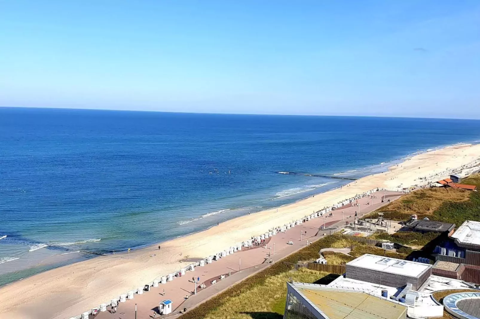 Apartementhaus Ursula Wohnung 12 - Westerland-Gebieden zomer 20km