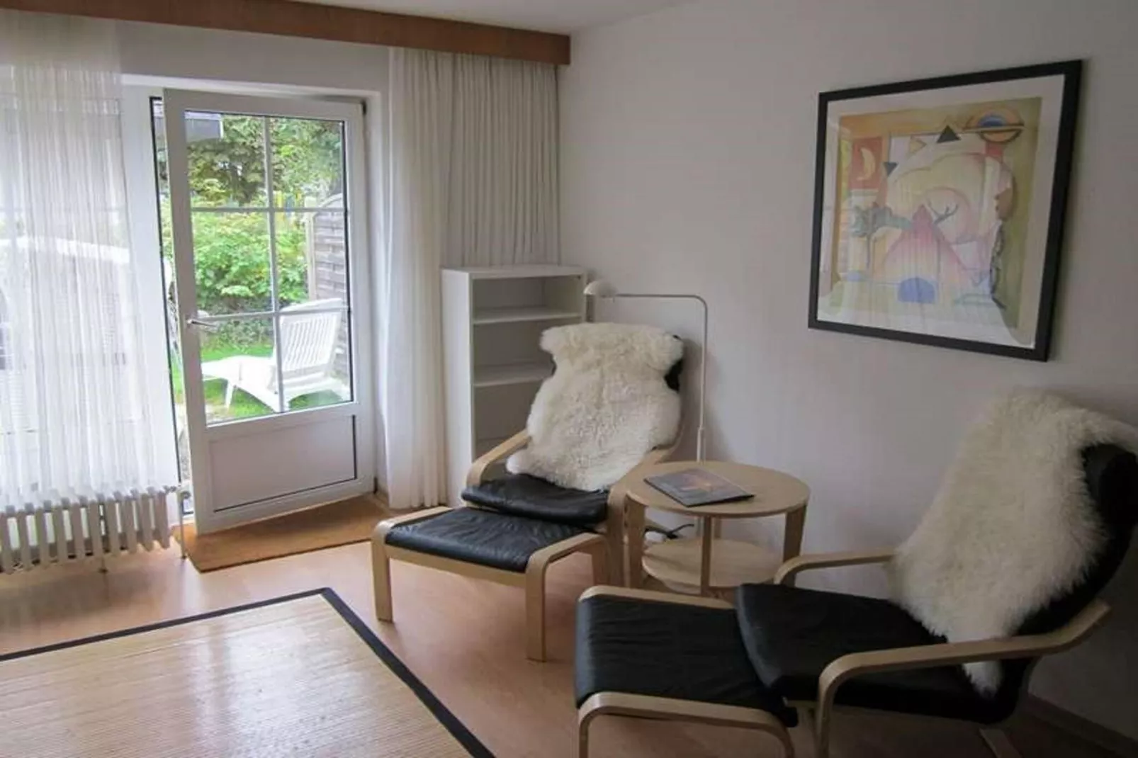 Apartementhaus Ursula Wohnung 14 - Westerland-Woonkamer