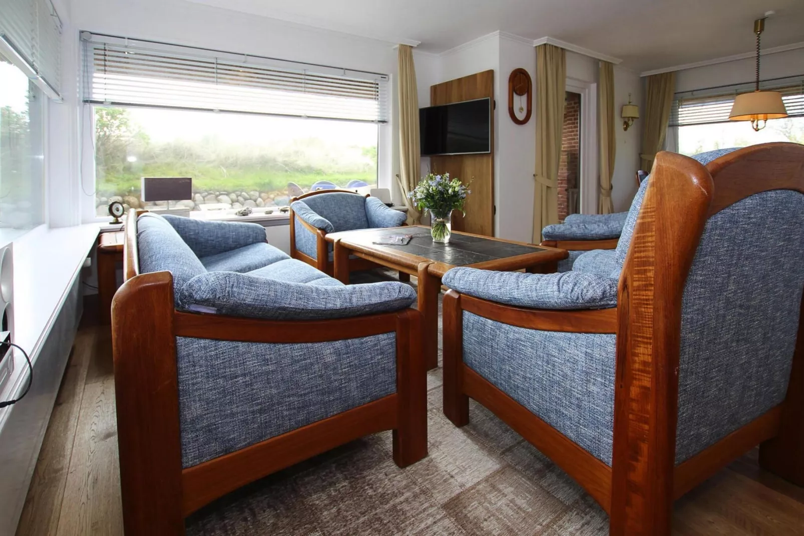 Ferienhaus am WATT List auf Sylt-Woonkamer