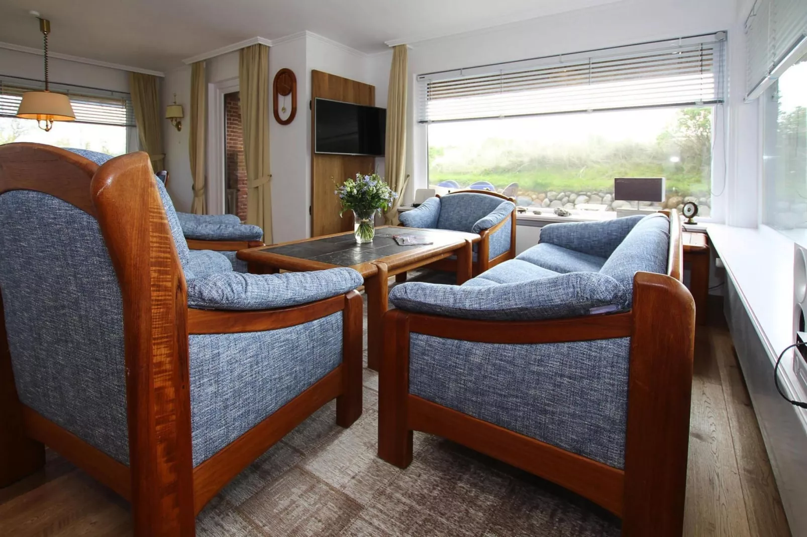 Ferienhaus am WATT List auf Sylt-Woonkamer