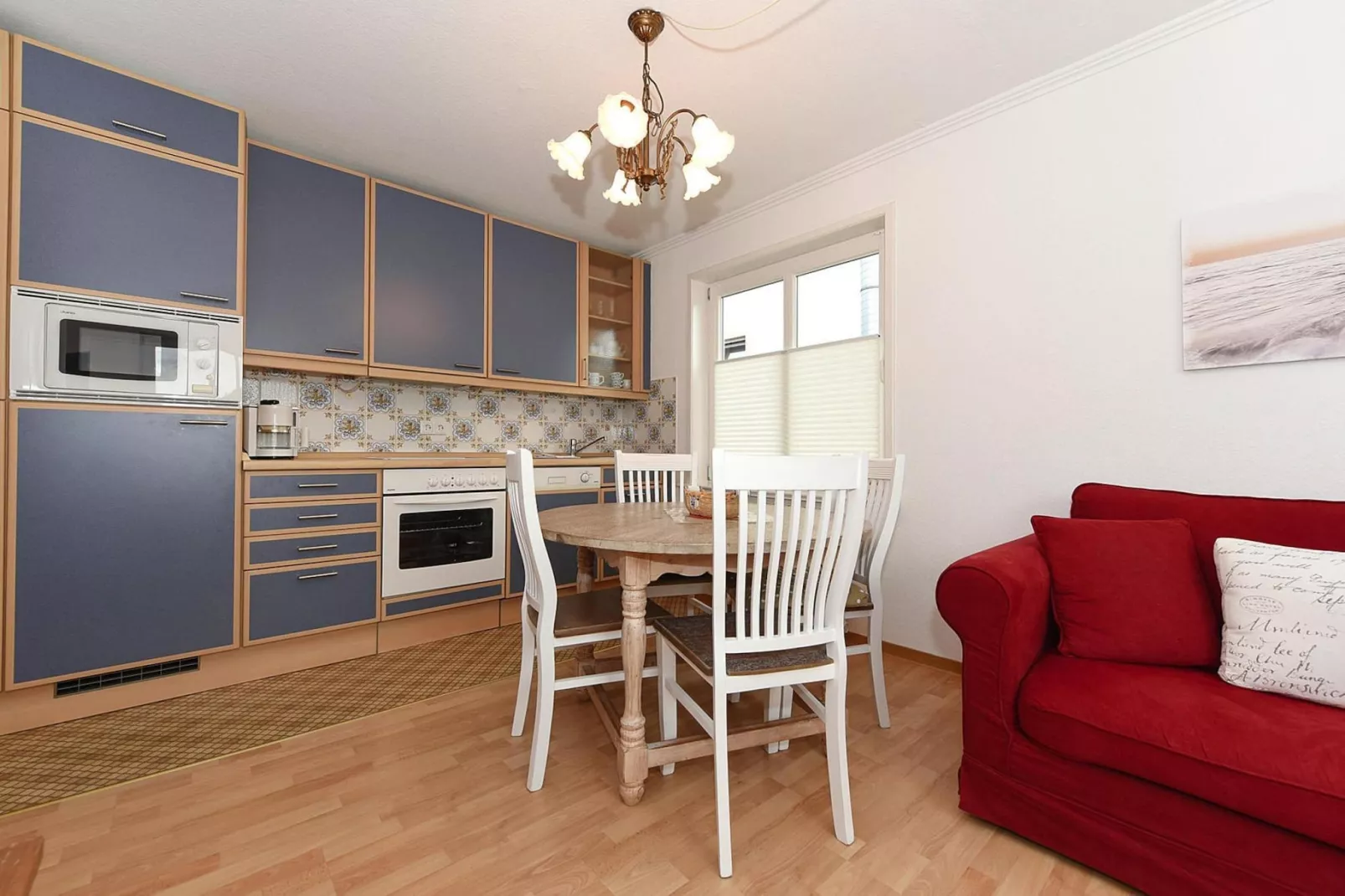 Apartment Wyk auf Föhr3-Raum-AppTyp Nr 2 Arfsten-Eetkamer