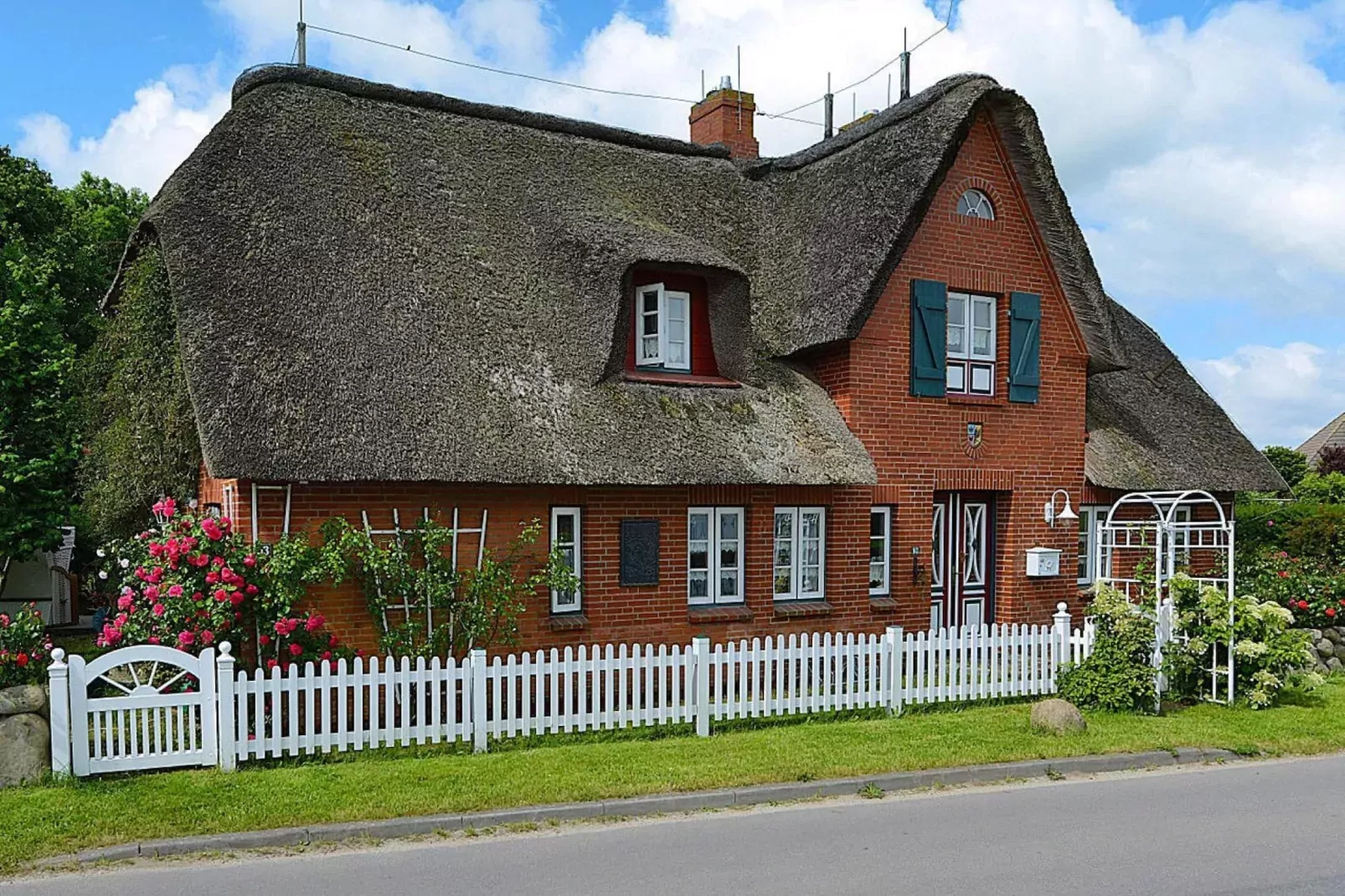 Ferienwohnung in  Oevenum auf Föhr - Wohnung 3-Buitenkant zomer