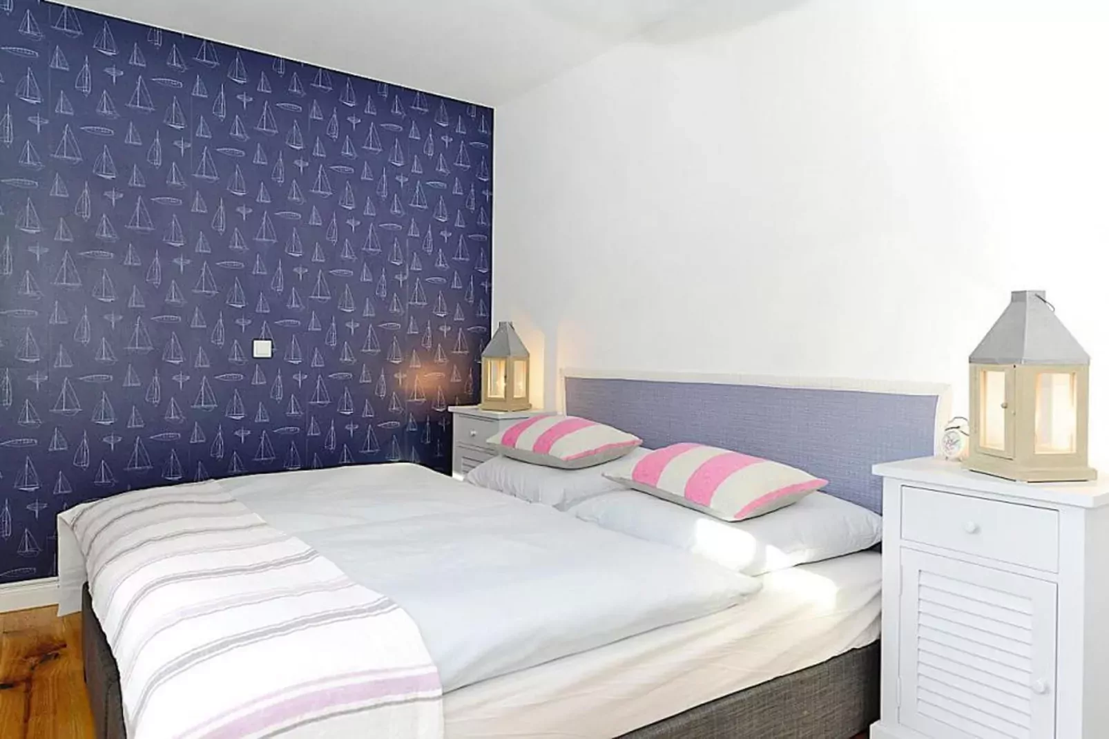 Ferienwohnung in Wyk auf Föhr - Stockente-Slaapkamer