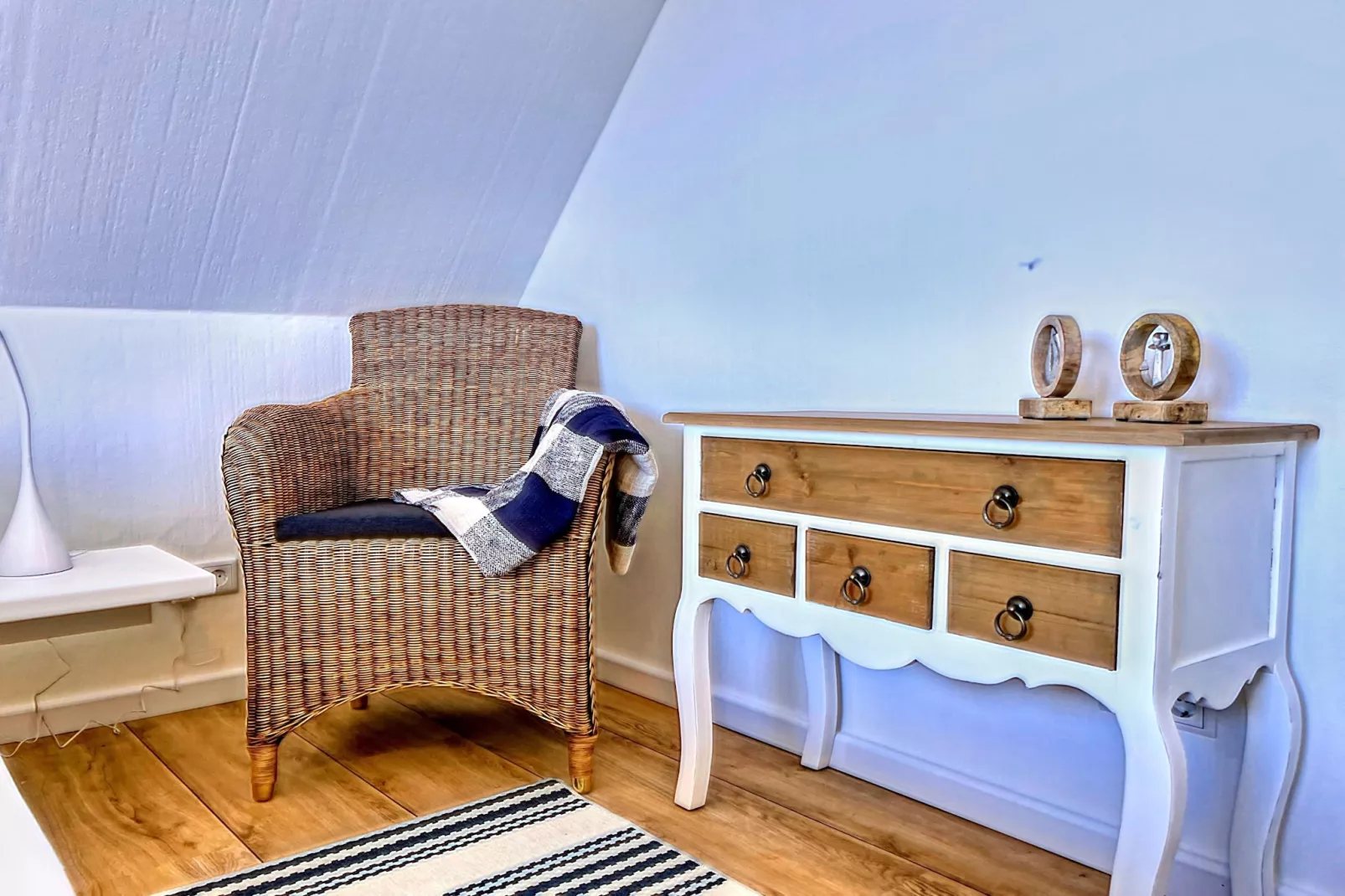 Ferienwohnung in Wyk Boldixum Whg 4 - 3 Erw 1 Kind-Woonkamer