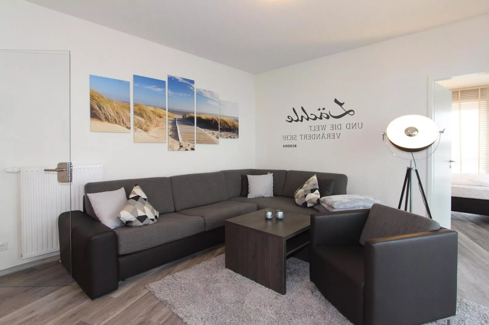 Residenz Bollwark Typ B 55 qm-Woonkamer