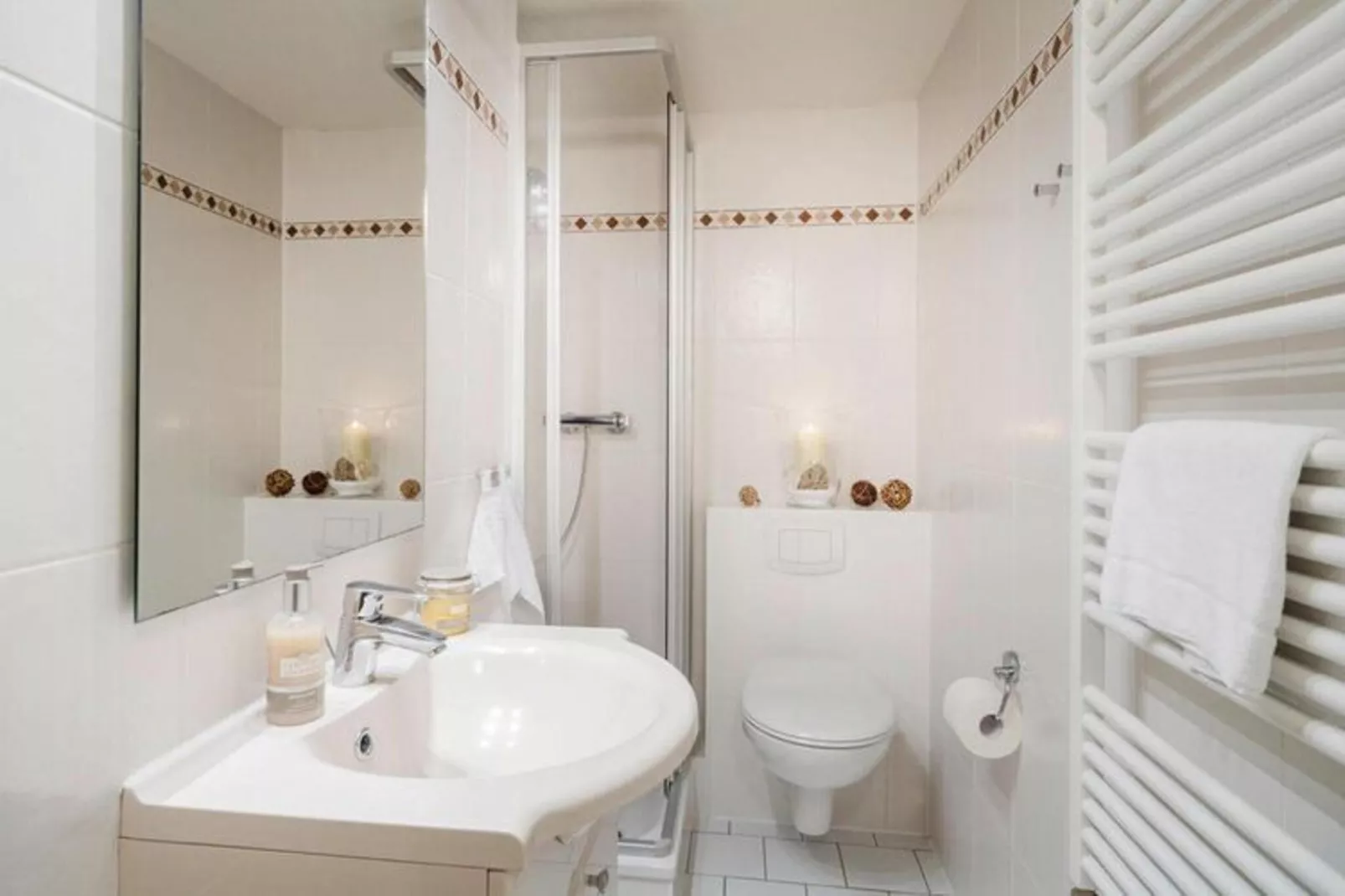 1-Zimmer-Apartment "An der Düne" 25 qm-Badkamer