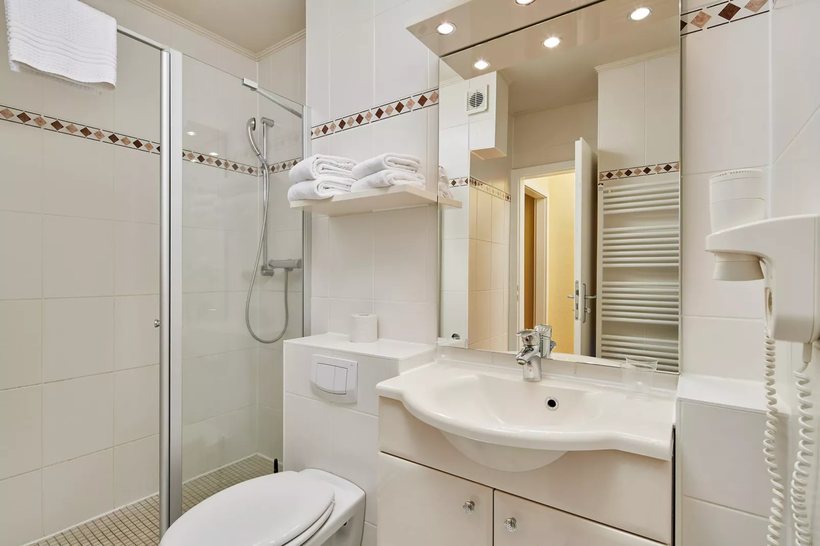 1-Zimmer-Apartment "An der Düne" 25 qm-Badkamer