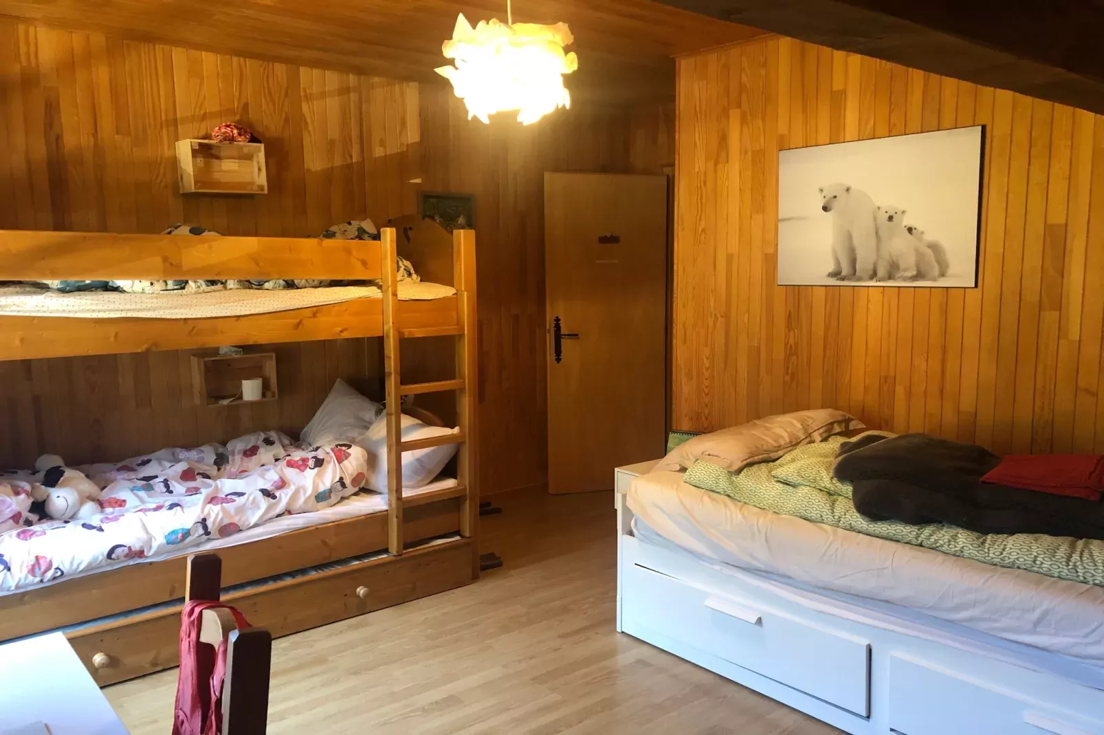 Chalet Ours Blanc ORS NATURE & QUIET 6 Pers-Slaapkamer