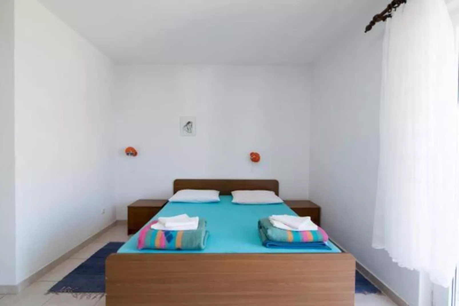 Apartments Boguvila - Studio with Terrace (A4) - (ST)-Slaapkamer