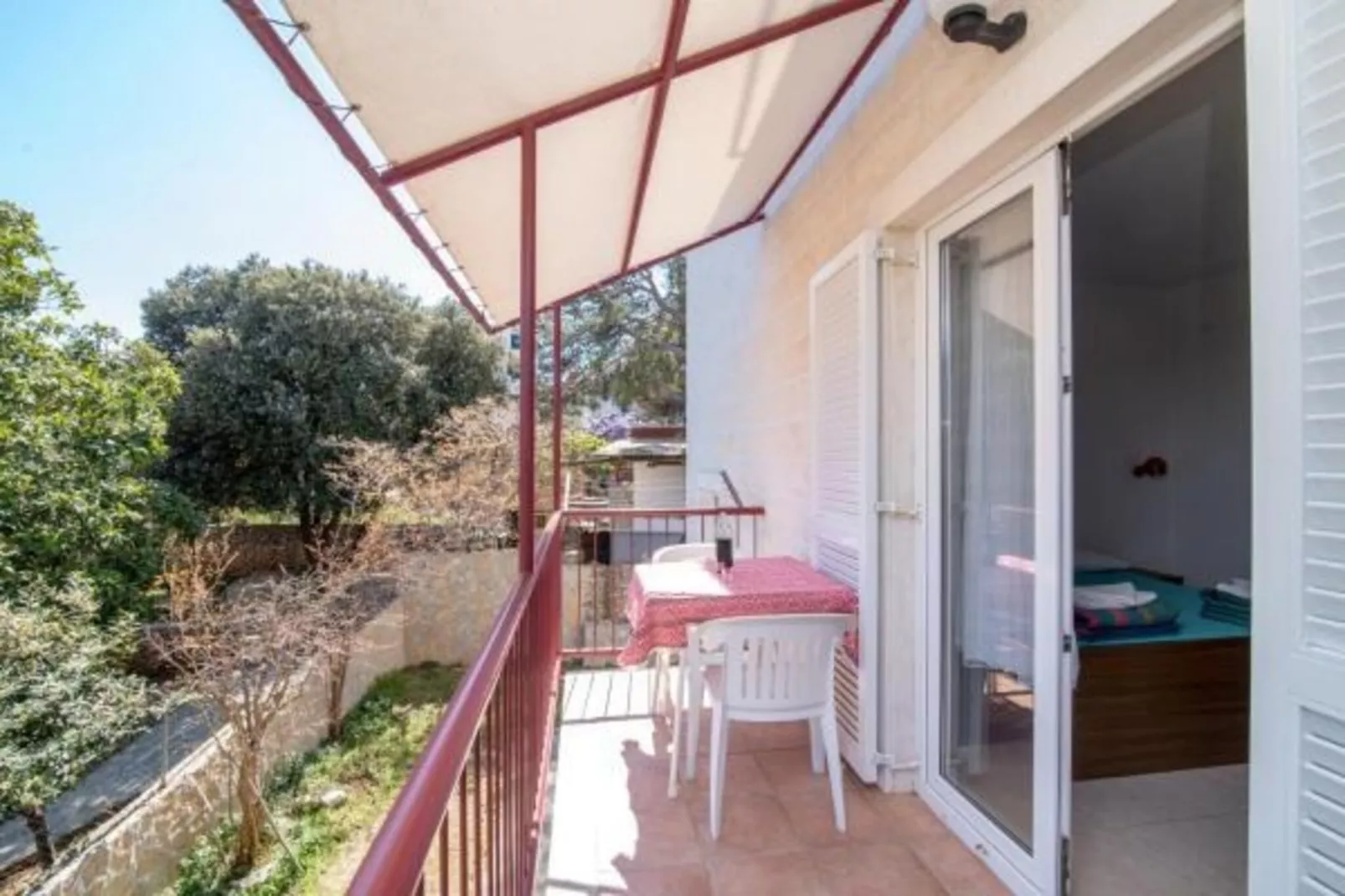 Apartments Boguvila - Studio with Terrace (A4) - (ST)-Terrasbalkon