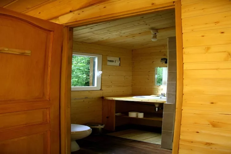 Ecolodge en Sequoia-Badkamer
