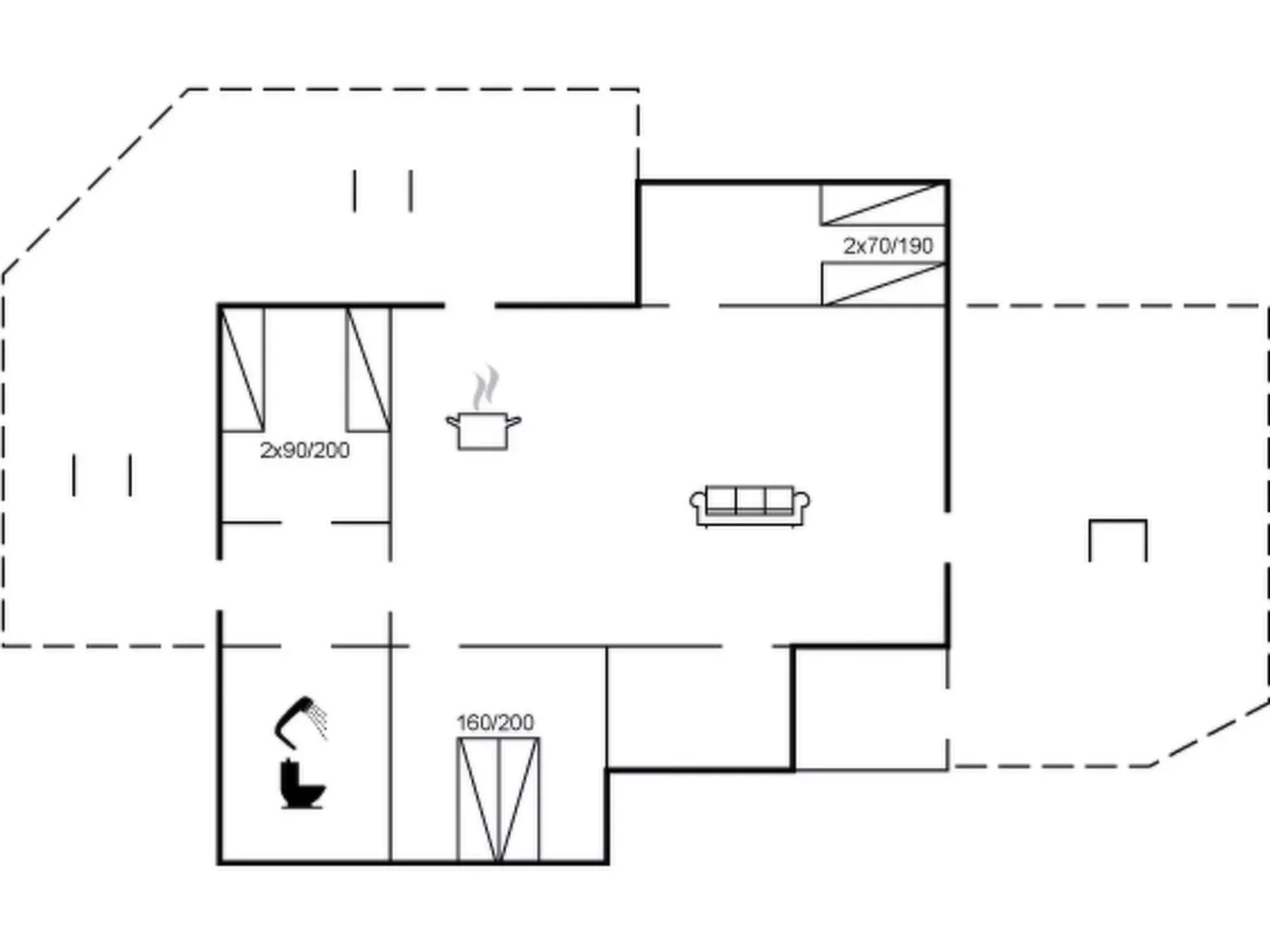 "Wisti" - 600m from the sea-Binnen