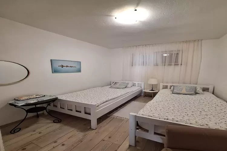 Apartments Mediterranean House - Two Bedroom Apartment with Terrace-Slaapkamer