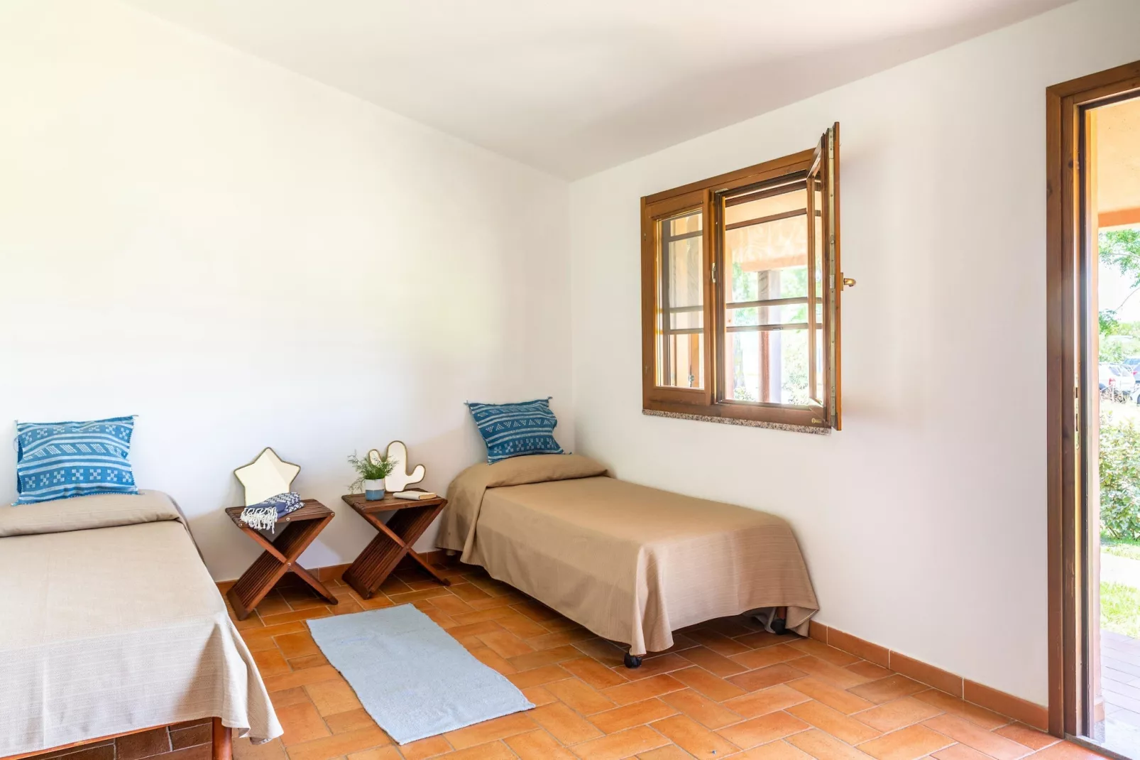 Gitavillage California 4-Zi-Lodge Premium Veranda 32 qm-Slaapkamer