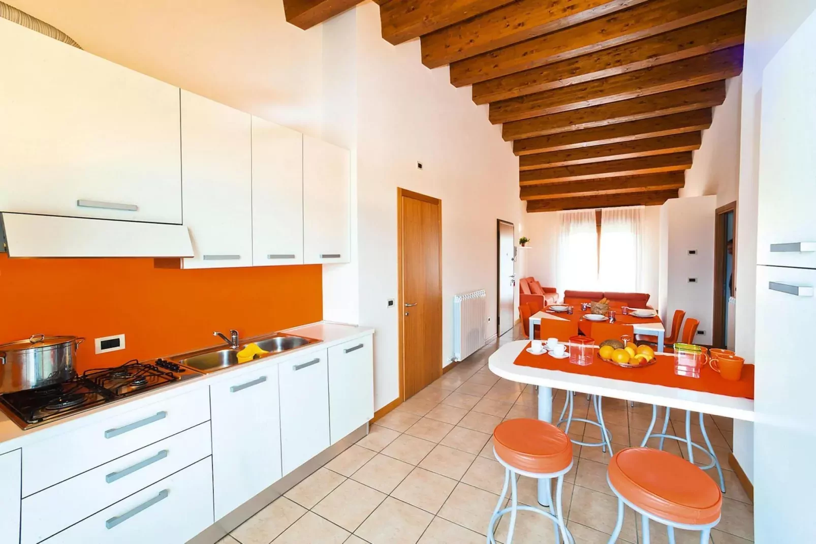 Residence Roberta, Caorle-Trilocale-Superior-Keuken