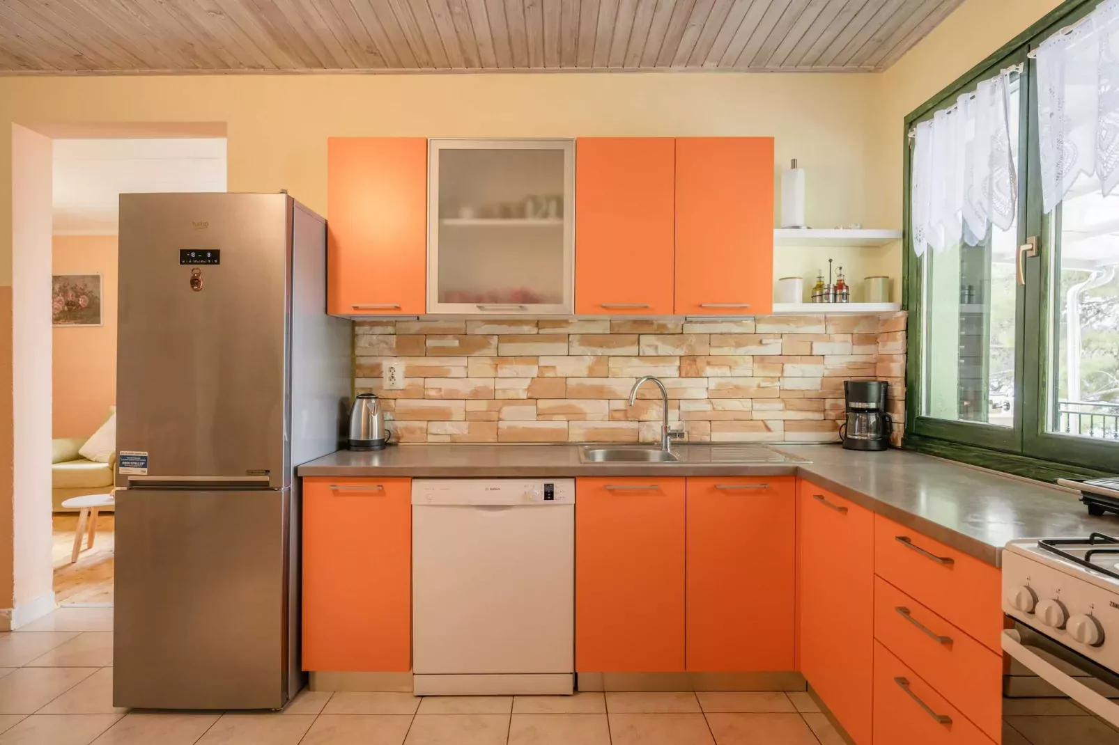 Holiday Home Melanie - Five bedroom house-Keuken