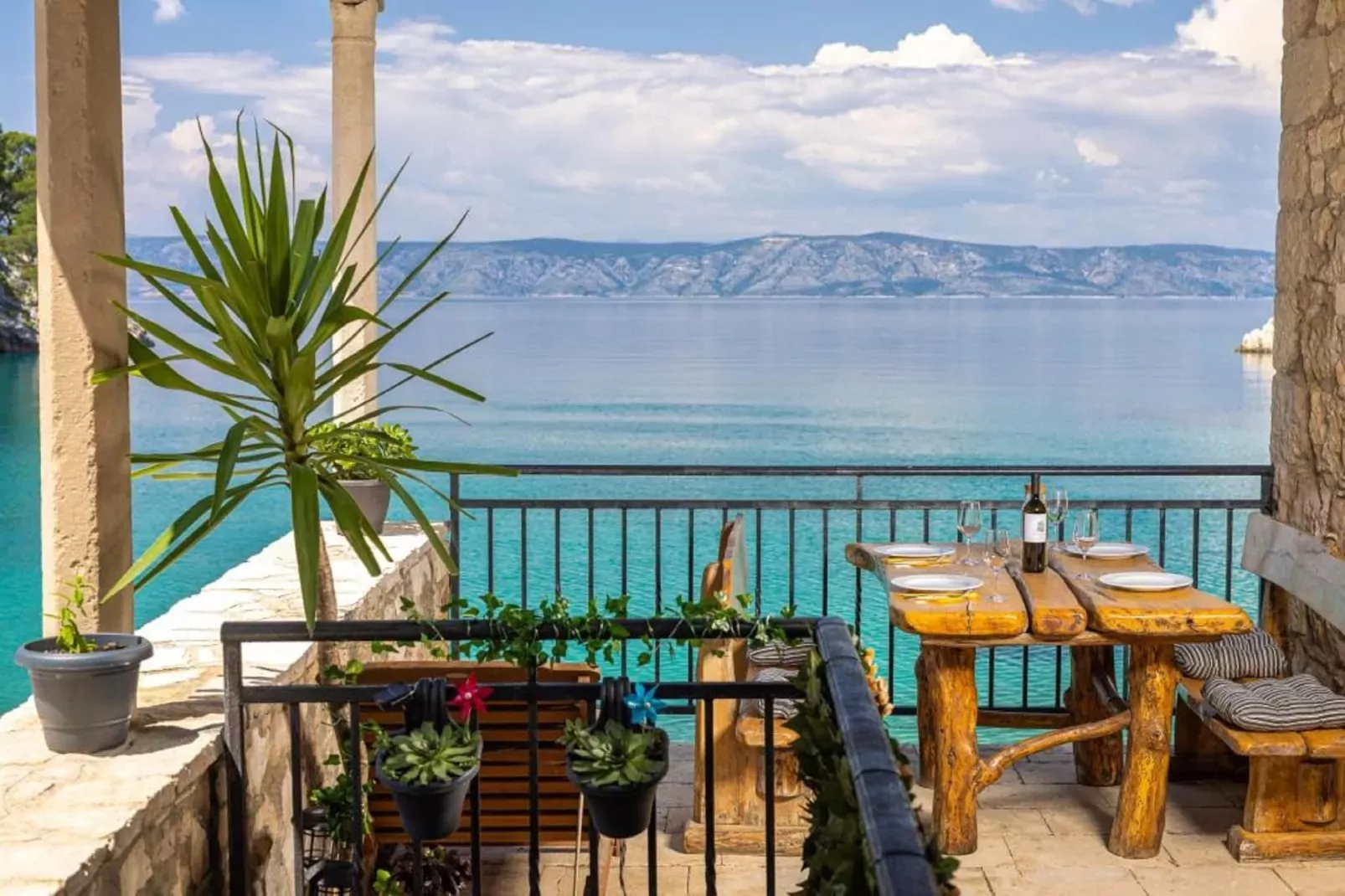 Apartments Vela Stiniva -  Two Bedroom Apartment with Sea View and Terrace - A2 (67617)-Terras