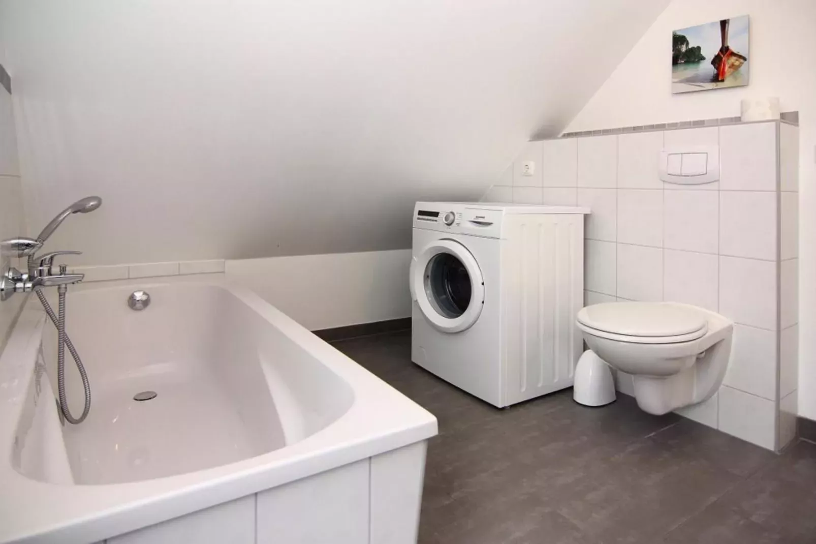 Ferienhaus de Poeler Drift 5 Personen-Badkamer