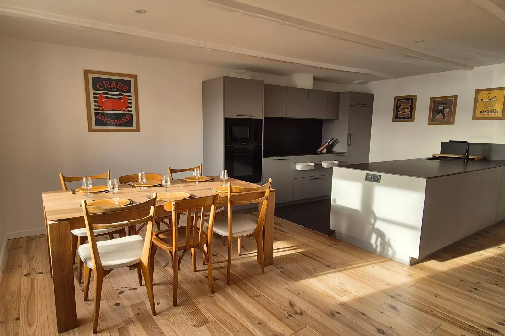 Appartement 1er et 2eme étage Erquy-Keuken