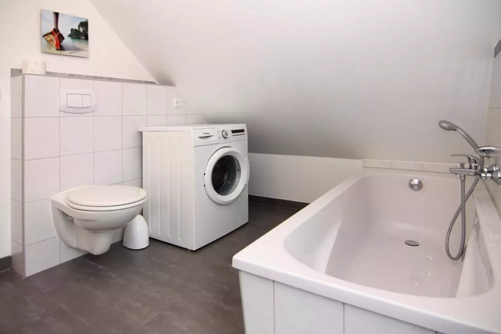 Ferienhaus de Poeler Drift 6 Personen-Badkamer
