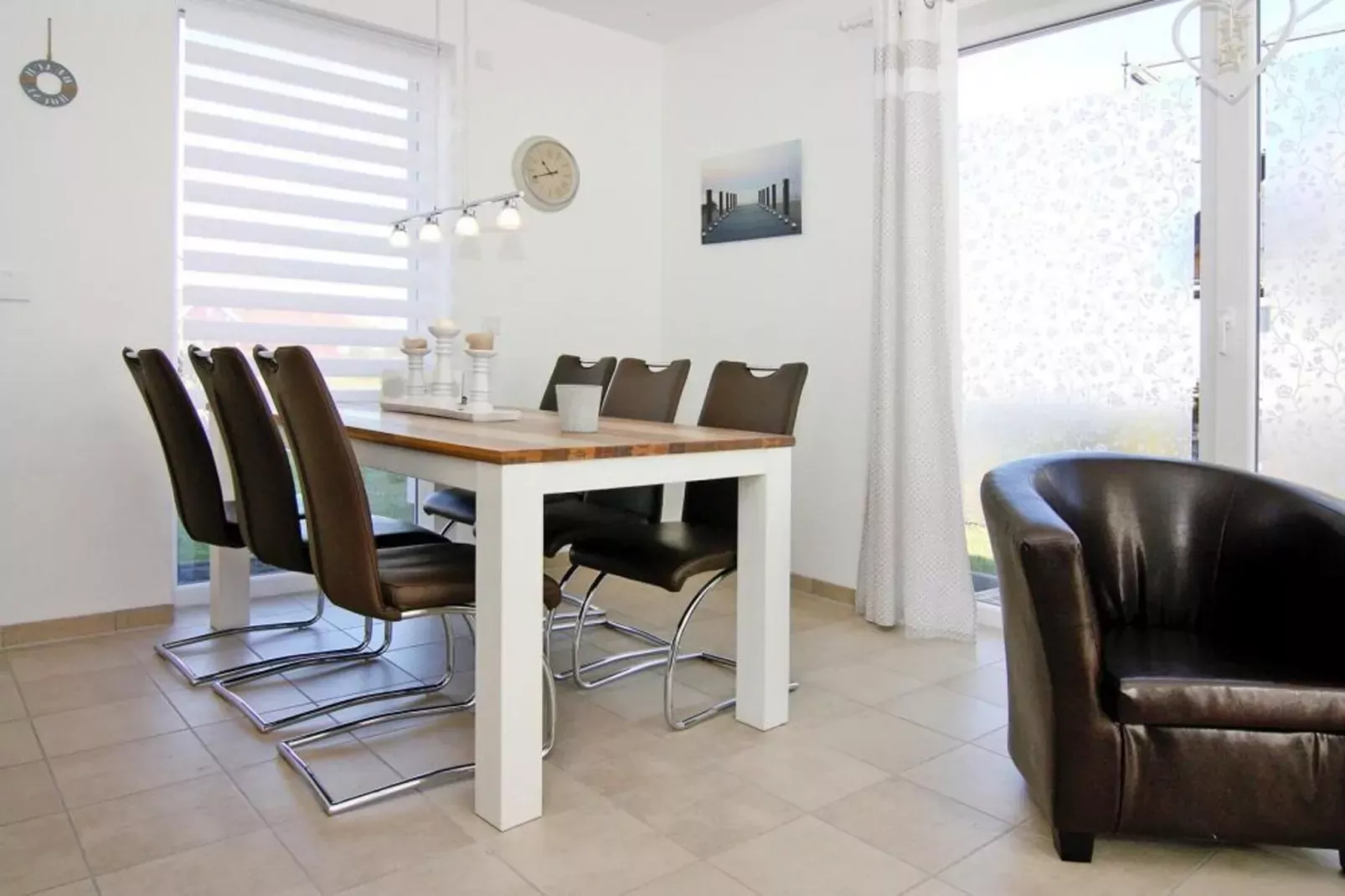 Ferienhaus in Boiensdorf 6 Personen-Eetkamer
