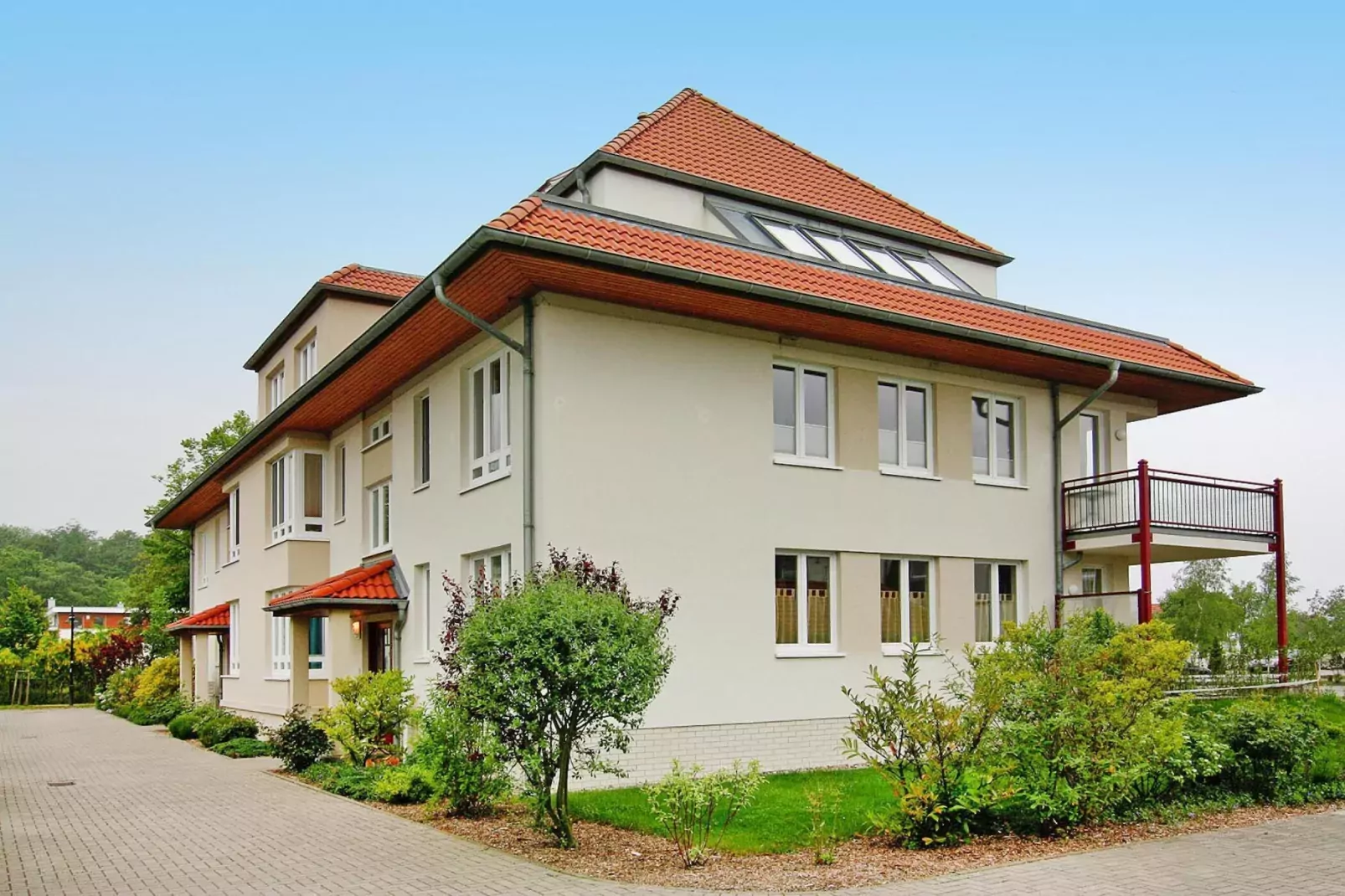 Ferienwohnung Windflücher Nienhagen-Buitenkant zomer