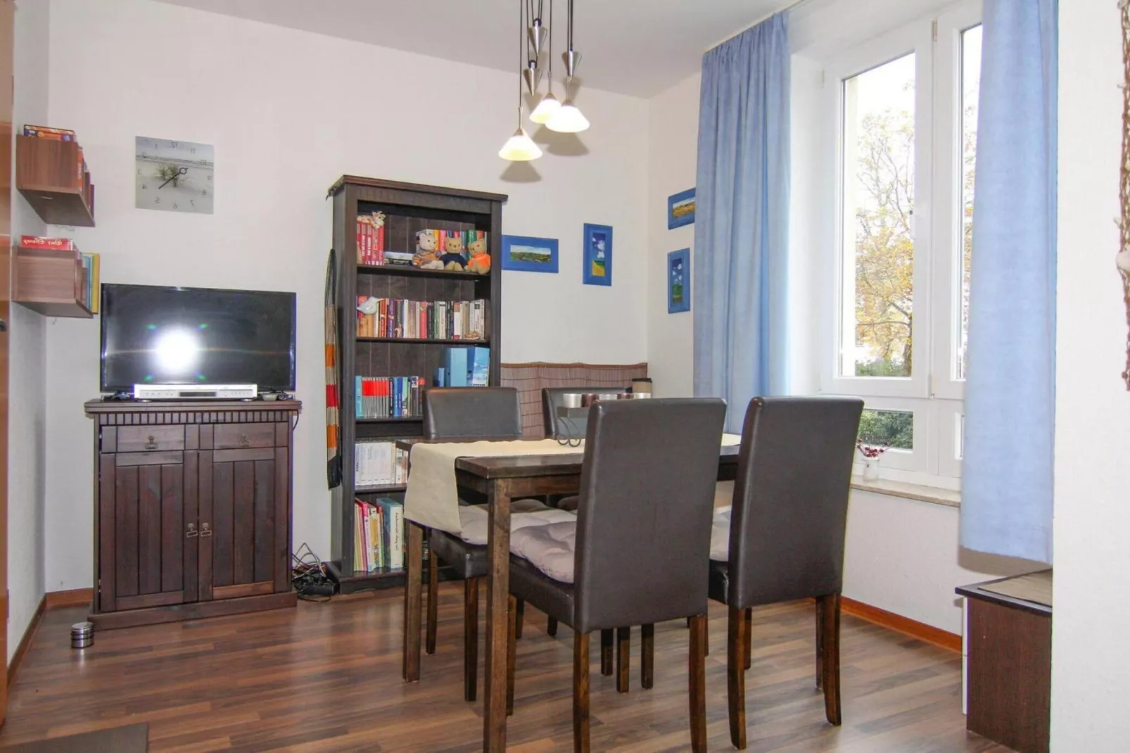Ferienwohnung Windflücher Nienhagen-Woonkamer