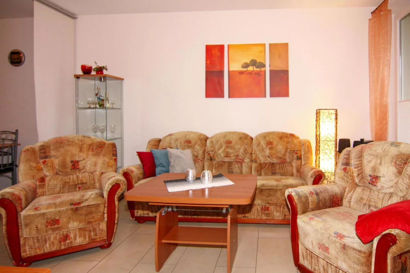 Ferienwohnung Windflücher Nienhagen-Woonkamer