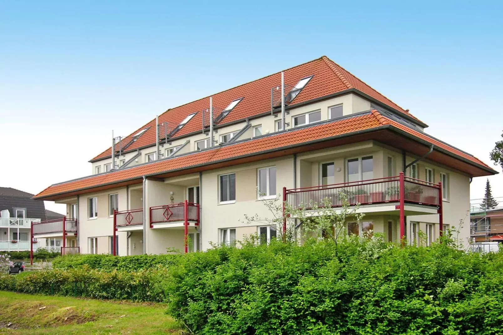 Ferienwohnung Windflücher Nienhagen-Buitenkant zomer