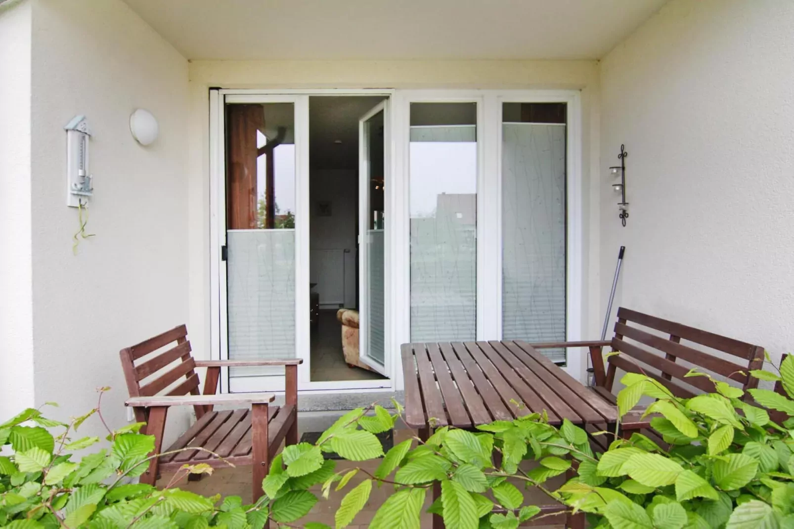 Ferienwohnung Windflücher Nienhagen-Terrasbalkon