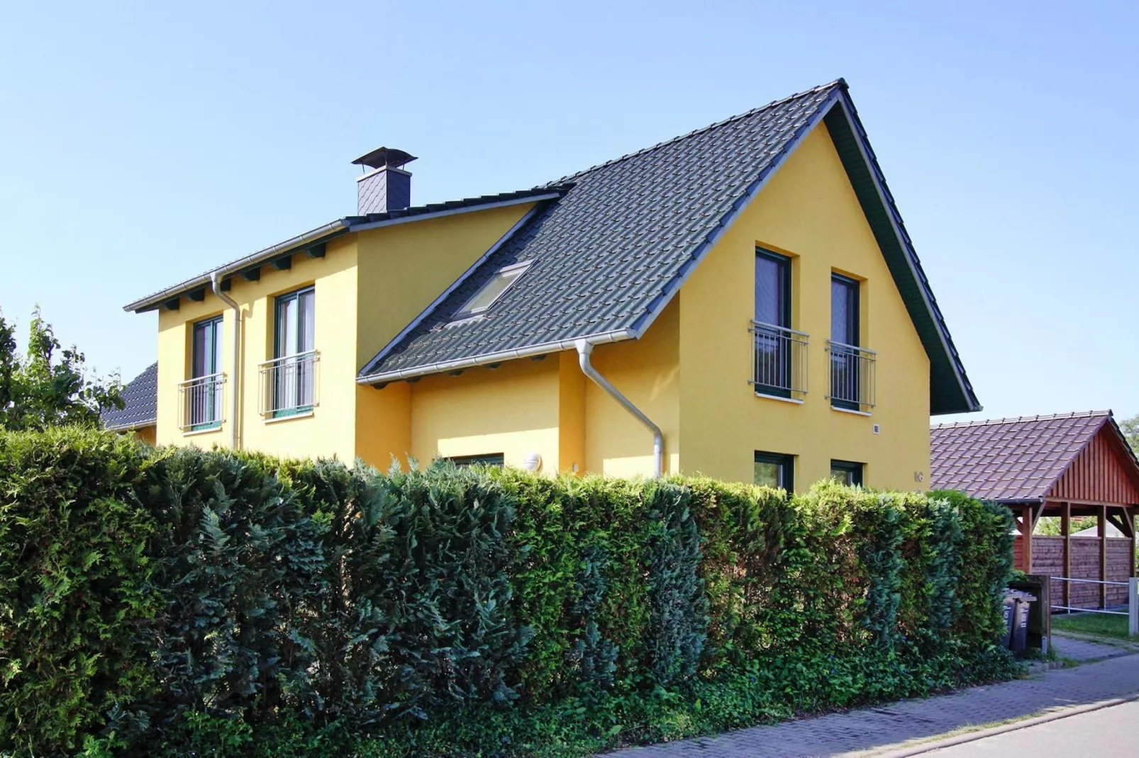 Doppelhaushälfte in Neuendorf-Buitenkant zomer