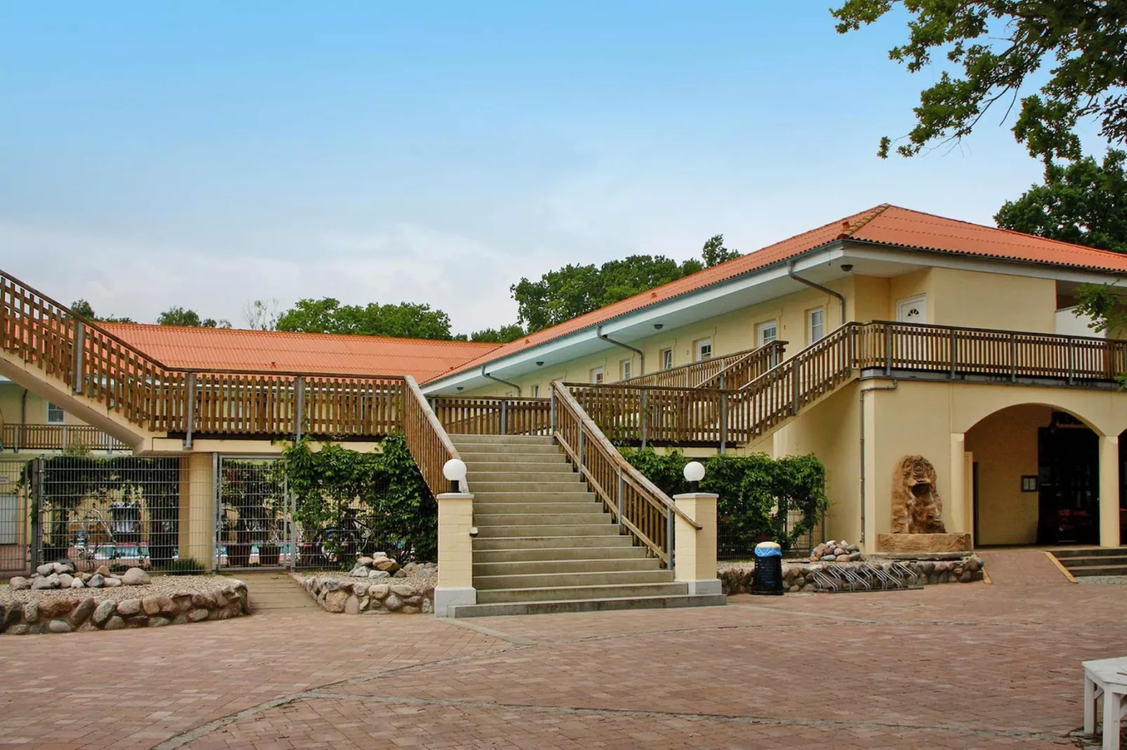Ferienpark Markgrafenheide Studio 50 qm-Buitenkant zomer