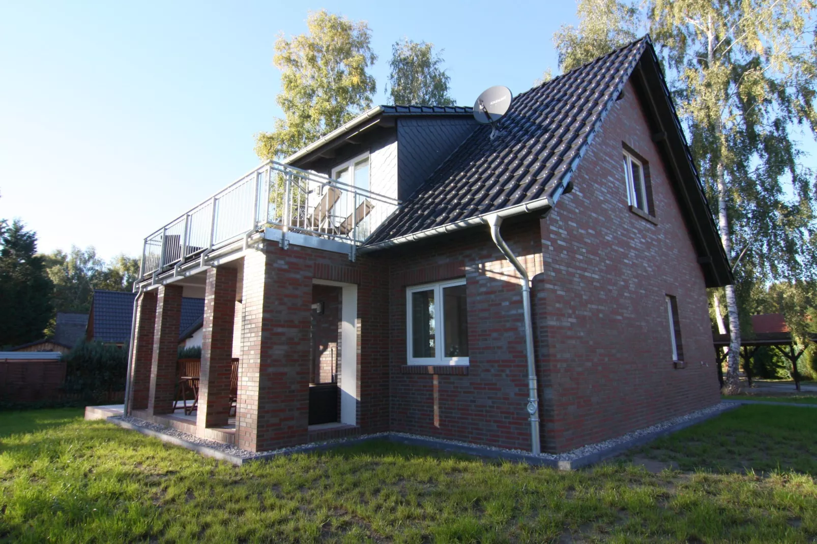 Ferienhaus in Trassenheide-Buitenkant zomer