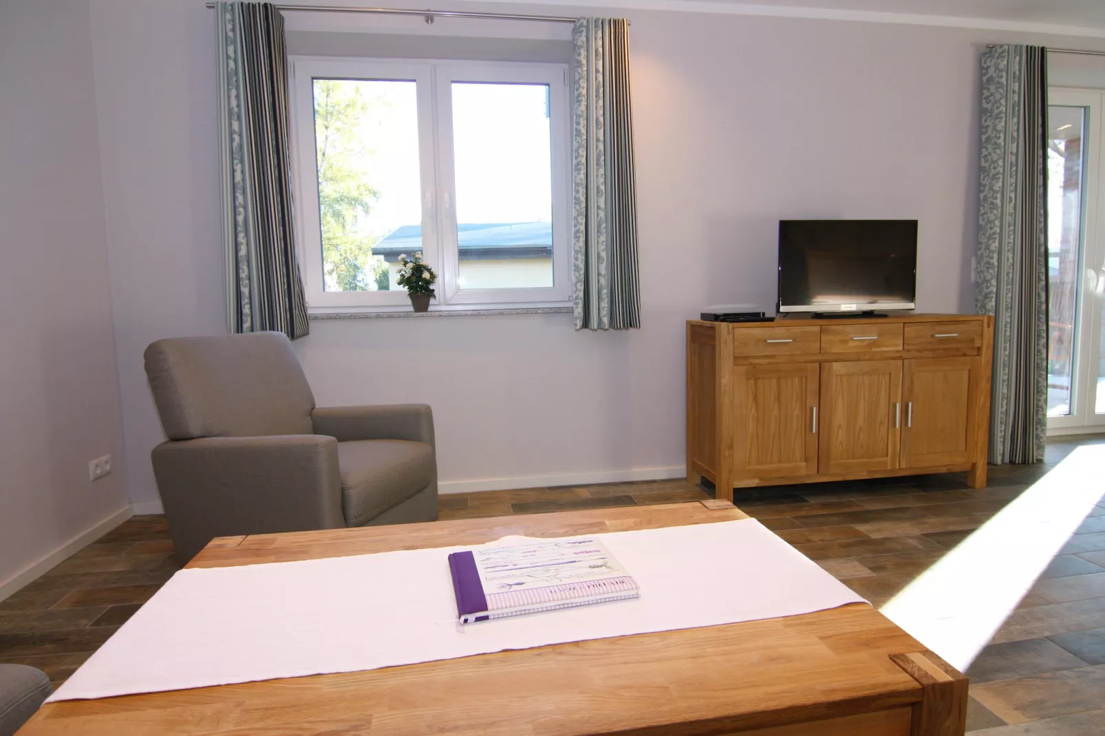 Ferienhaus in Trassenheide-Woonkamer