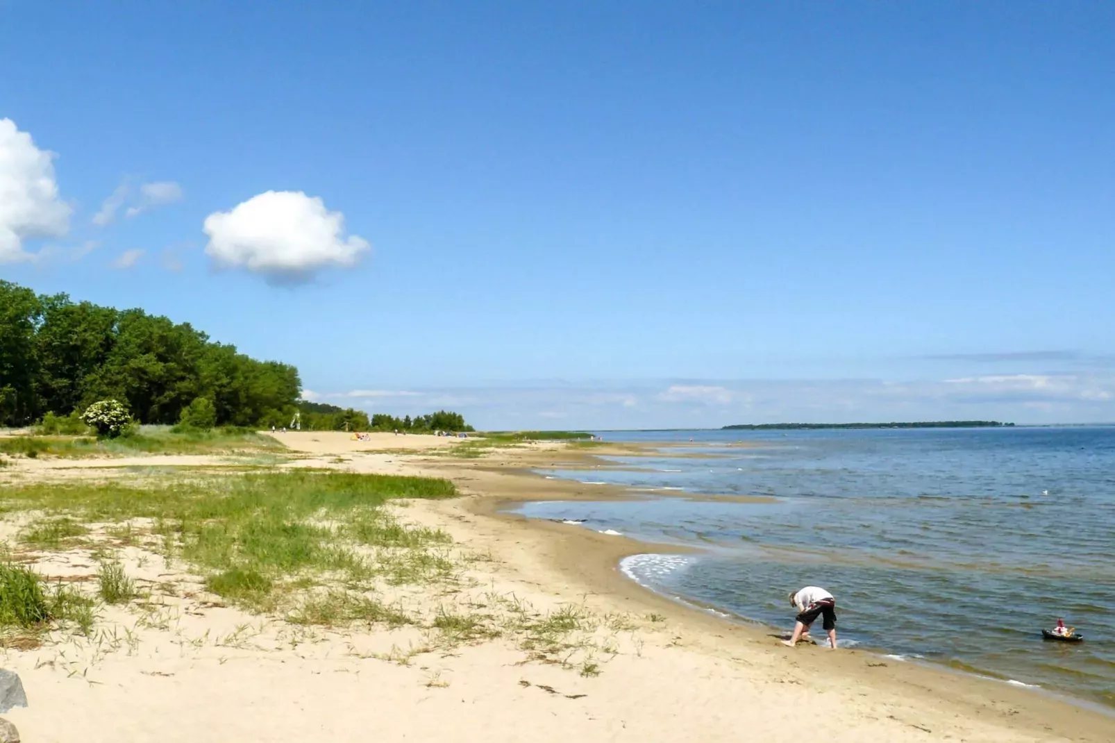 Bungalow Thurow-Gebieden zomer 1km